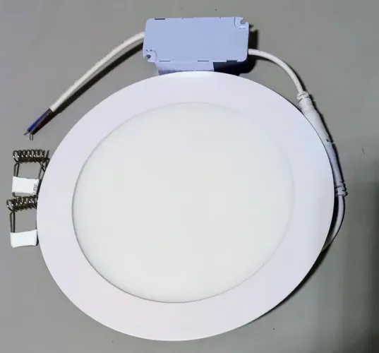 Luminária Led de Embutir 18W Com 17cm- Frio