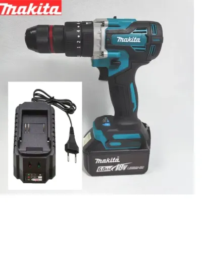 Kit Parafusadeira Makita + 1 carregador e 1 bateria 6ah 18 v