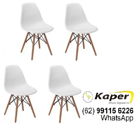 04 Cadeira Charles Eifel ( novo ) Promoção