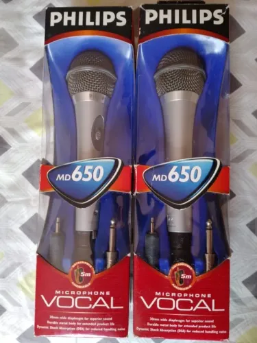 Microfones Philips (2)