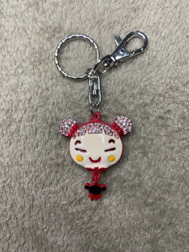 Chaveiro Charmoso de Menina com Pedrarias