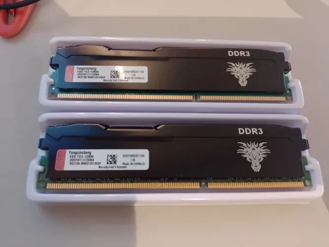 Memória ram ddr3 1600mhz