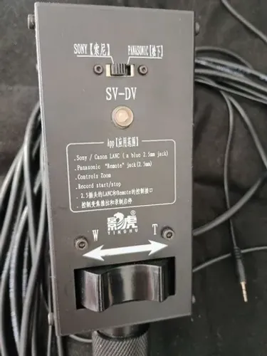 Lanc Zoom Rec Sony Panasonic para Gruas e tripés 