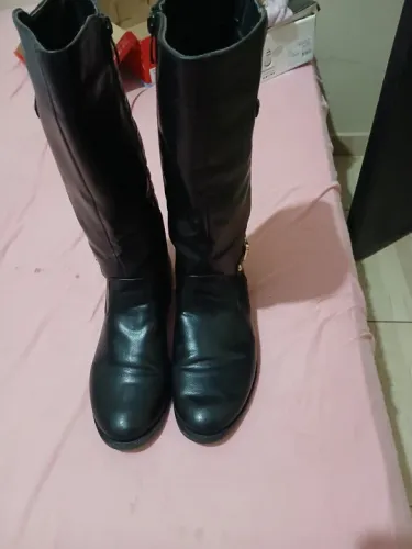 Bota feminino  cano alto 