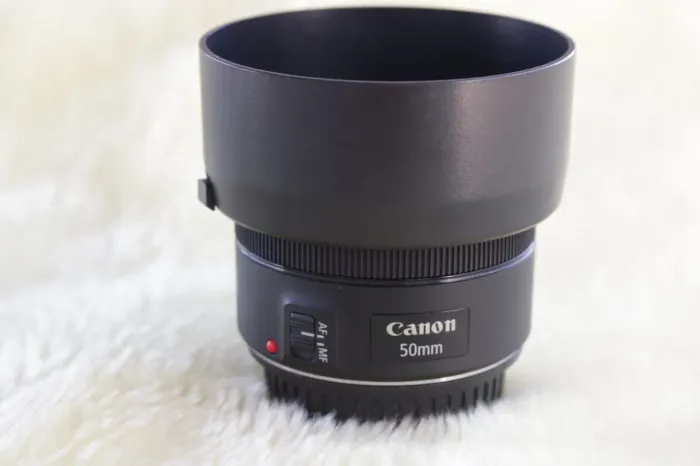 Lente Canon 50mm - Ótima para retratos!