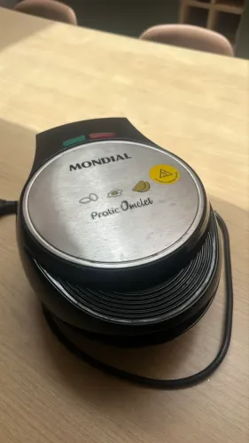 Omeleteira Easy Omelet, Mondial, Preto, 800W