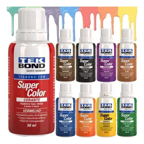 Corante Liquido Tek Bonde ( Cores )
