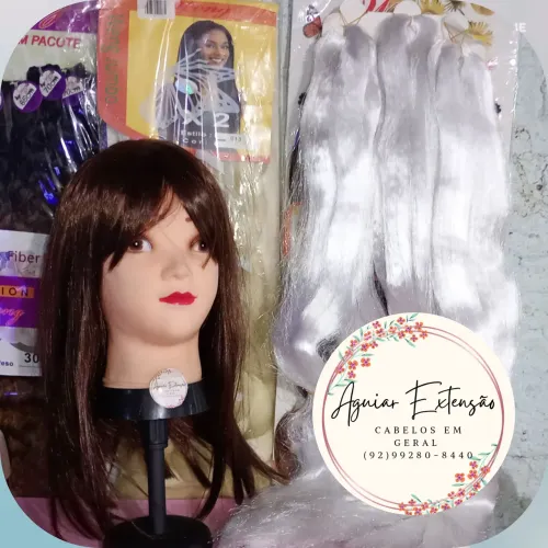 Cabelo Jumbo Branco