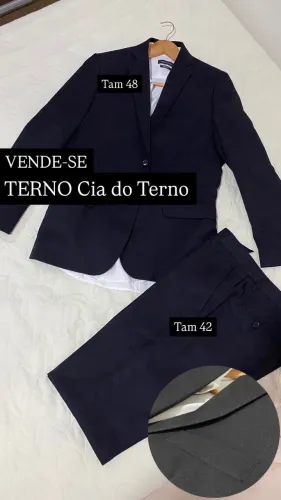 Terno e Calça Cia do Terno Tam 42