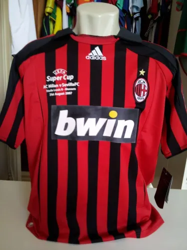 Camisa Milan Final Supercopa Da Uefa Kaká 