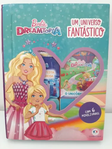 Livros Barbie Dreamtopia com 6 minilivros