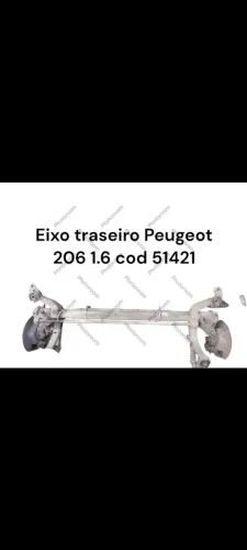 Eixo Traseiro Peugeot 206 1.6