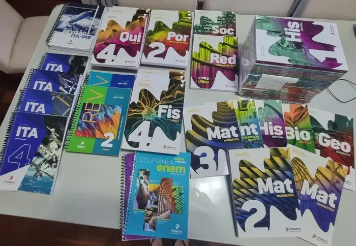 Kit apostilas Poliedro turma Medicina completo