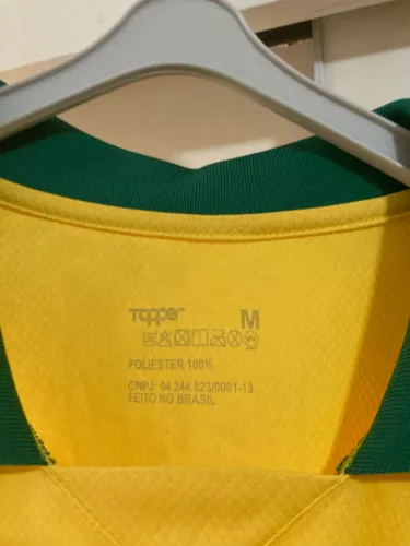 Camisa Seleção Brasileira Amarela Topper - Tamanho M