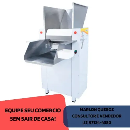 Cilindro de Massas 50 CM Monofásico Venâncio Novo