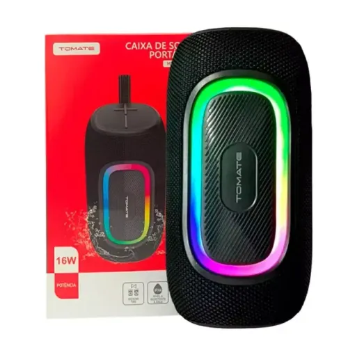 Caixa de Som Portátil Tomate MTS-6009 Bluetooth (cores) - Loja Natan Informatica