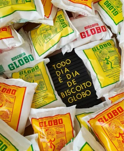 BISCOITOS GLOBO DIRETAMENTE DO RIO