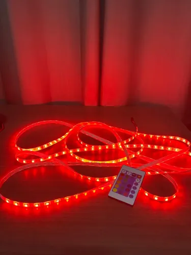 FITA LED 16 CORES ADESIVA RGB 5 METROS COM CONTROLE