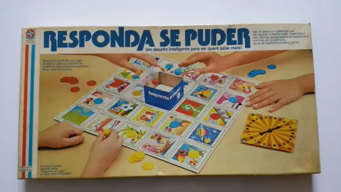 Jogo Responda Se Puder Estrela Antigo Anos 80 (Usado)
