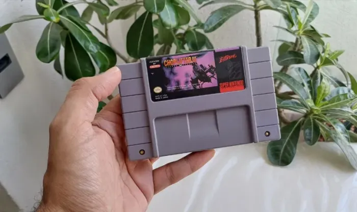 Jogo Choplifter 3 Snes Original Super Nintendo Excelente
