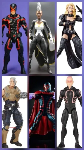 Marvel Legends X-Men - Marvel Now pack com 6 figuras