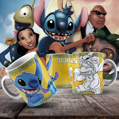 Canecas Stitch - Coleção Exclusiva para Fãs!