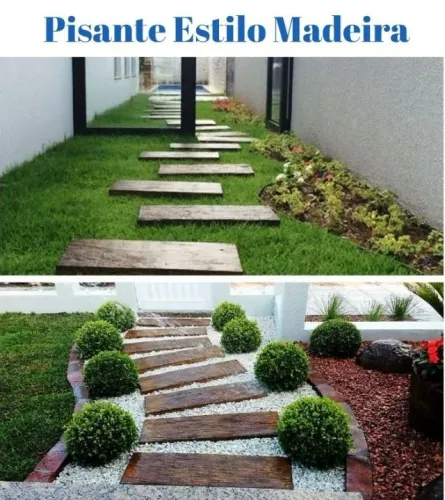 Pisante Estilo Madeira