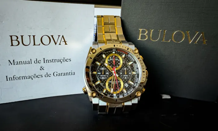 Relógio Bulova Precisionist - COM NOTA FISCAL