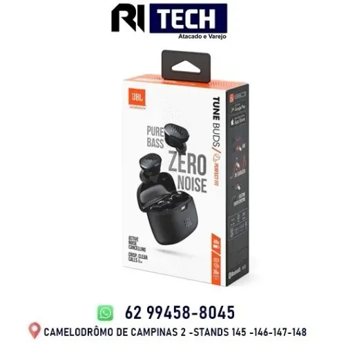 Fone De Ouvido Bluetooth Jbl Tune Buds Original