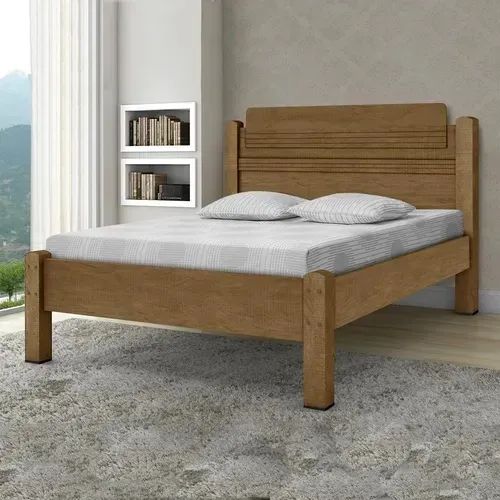 Cama Paris casal suporte antiruído- FRETE GRATIS / ENTREGA HOJE!!