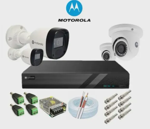 Kit câmeras de segurança 