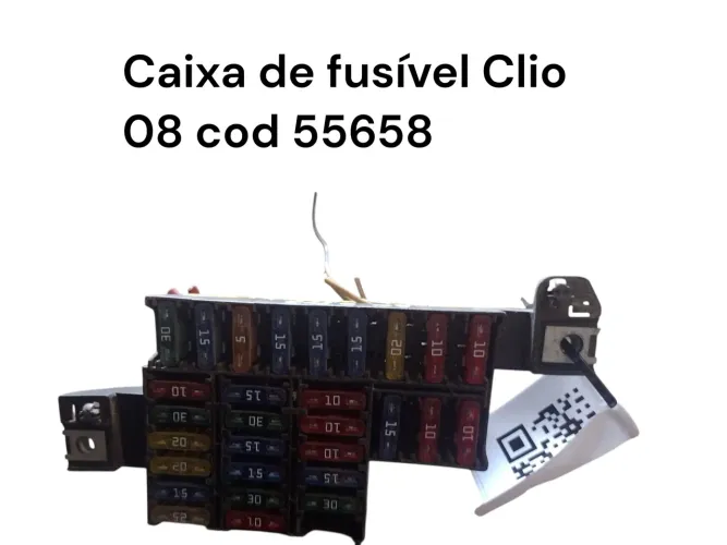 Caixa De Fusivel Clio 08 Cod 55658