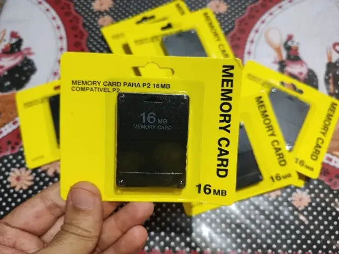 memory card 16 mb novo ps2