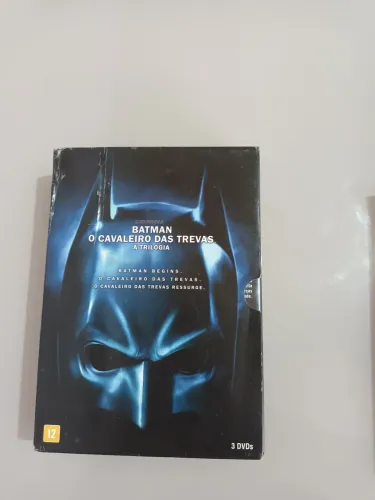 Box DVD original Batman trilogia 