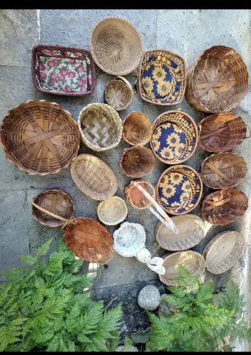 Cestas de Vime Artesanais para Decoração