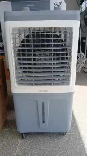 Climatizador Ar Evaporativo 60 L Portátil Umidificador VENTISOL