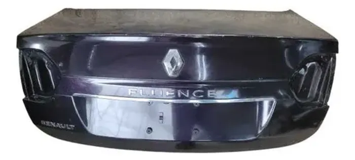 Tampa Traseira Renault Fluence 2011 A 2014 Vinho Vinho