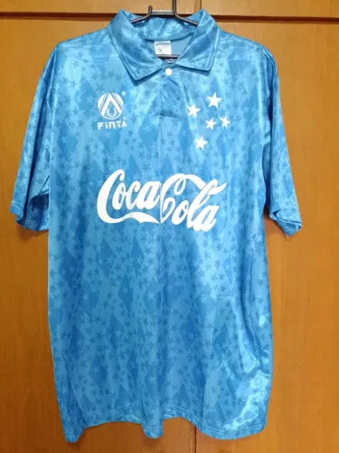Camisa do Cruzeiro 1993 Azul Tam GG