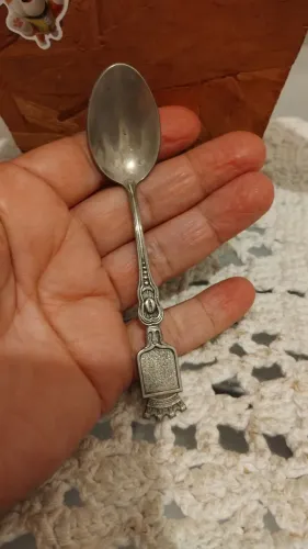 Colher de prata antiga