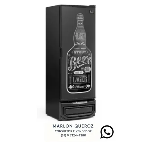 Cervejeira 400 Litros Gelopar Porta Cega Adesivada