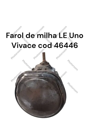 Farol De Milha Lado Esquerdo Uno Vivace Cod 46446