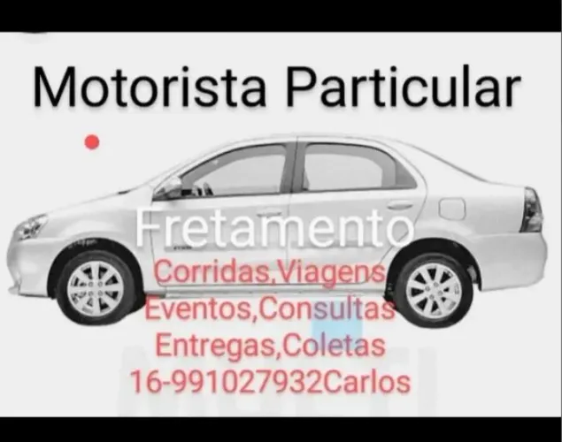 Motorista Particular / Táxi Uber