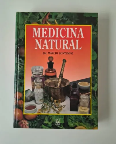 Medicina Natural (livro usado, ricamente ilustrado)