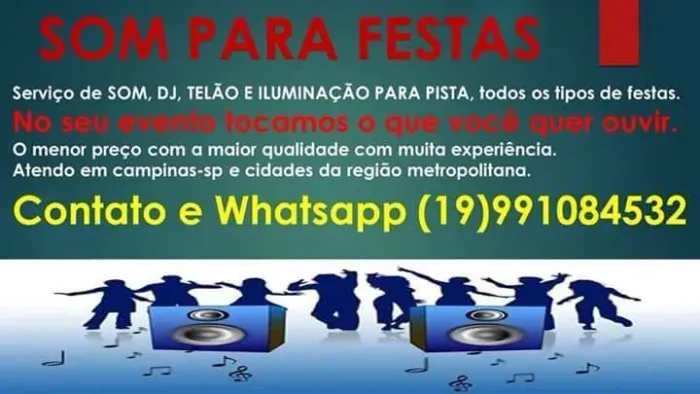 Dj para festa e eventos em geral