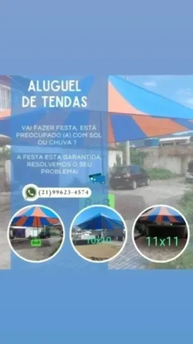 ALUGAMOS TENDAS PARA FESTAS E EVENTOS?