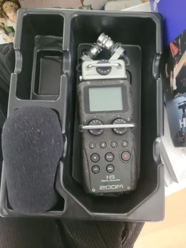 Gravador de voz zoom h5