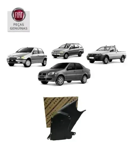 Capa Inferior Correia Dentada Fiat Palio Siena Fire Strada Palio Weekend