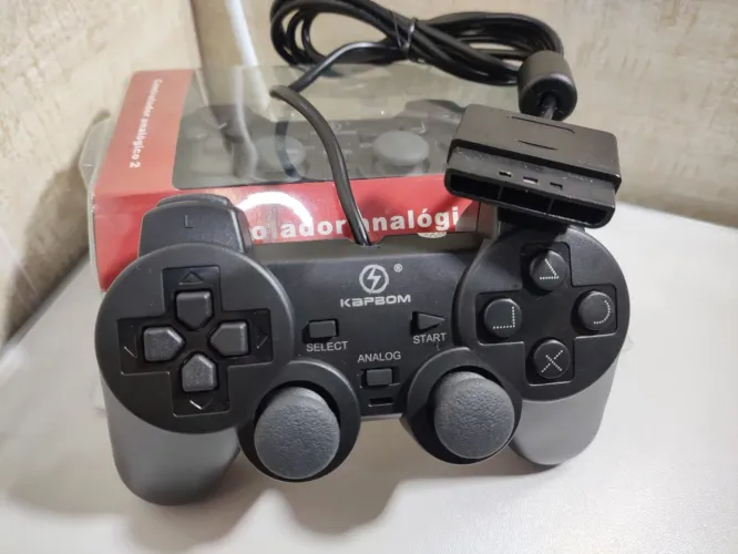 Vendo Controle de Playstation 2 com fio 