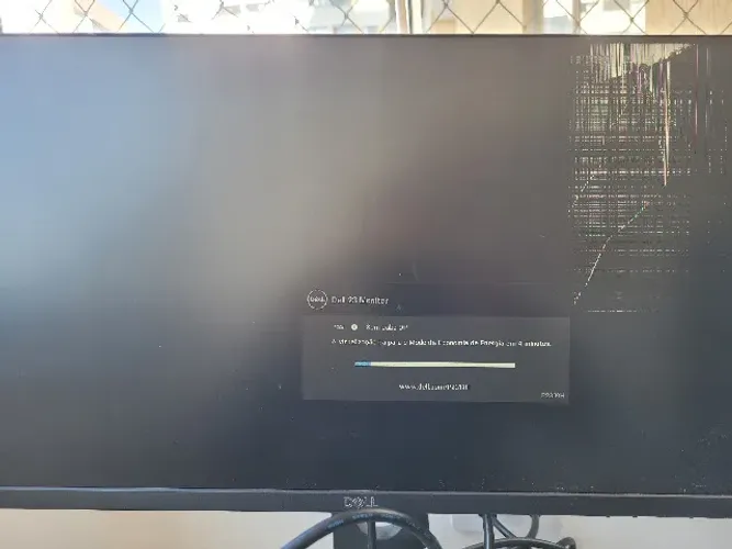 Monitor Dell P2319H com tela quebrada - retirada de peças
