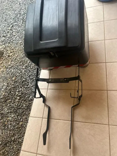 Kit caixa + suporte motoboy para lander 2019 até 2025 completo